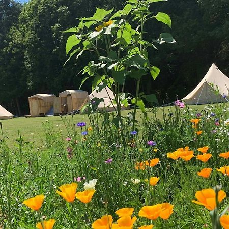 Au Pre Fleuri Eco Glamping Otel Le Lindois Dış mekan fotoğraf