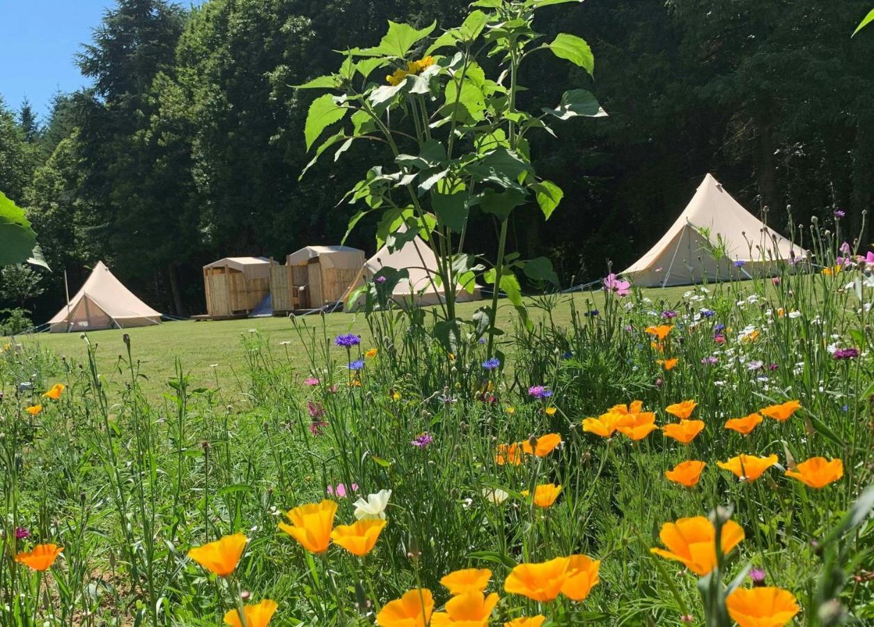 Au Pre Fleuri Eco Glamping Otel Le Lindois Dış mekan fotoğraf