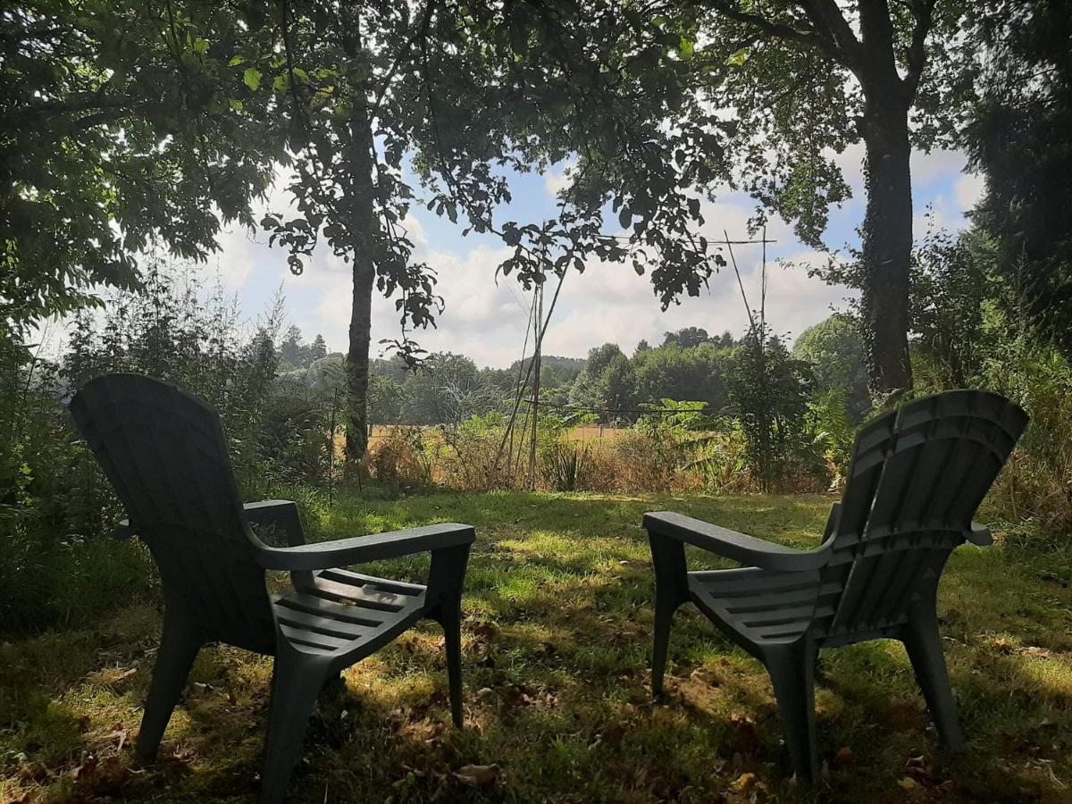 Au Pre Fleuri Eco Glamping Otel Le Lindois Dış mekan fotoğraf