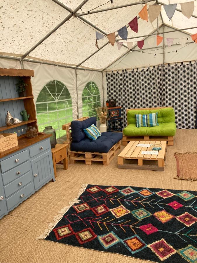 Au Pre Fleuri Eco Glamping Otel Le Lindois Dış mekan fotoğraf