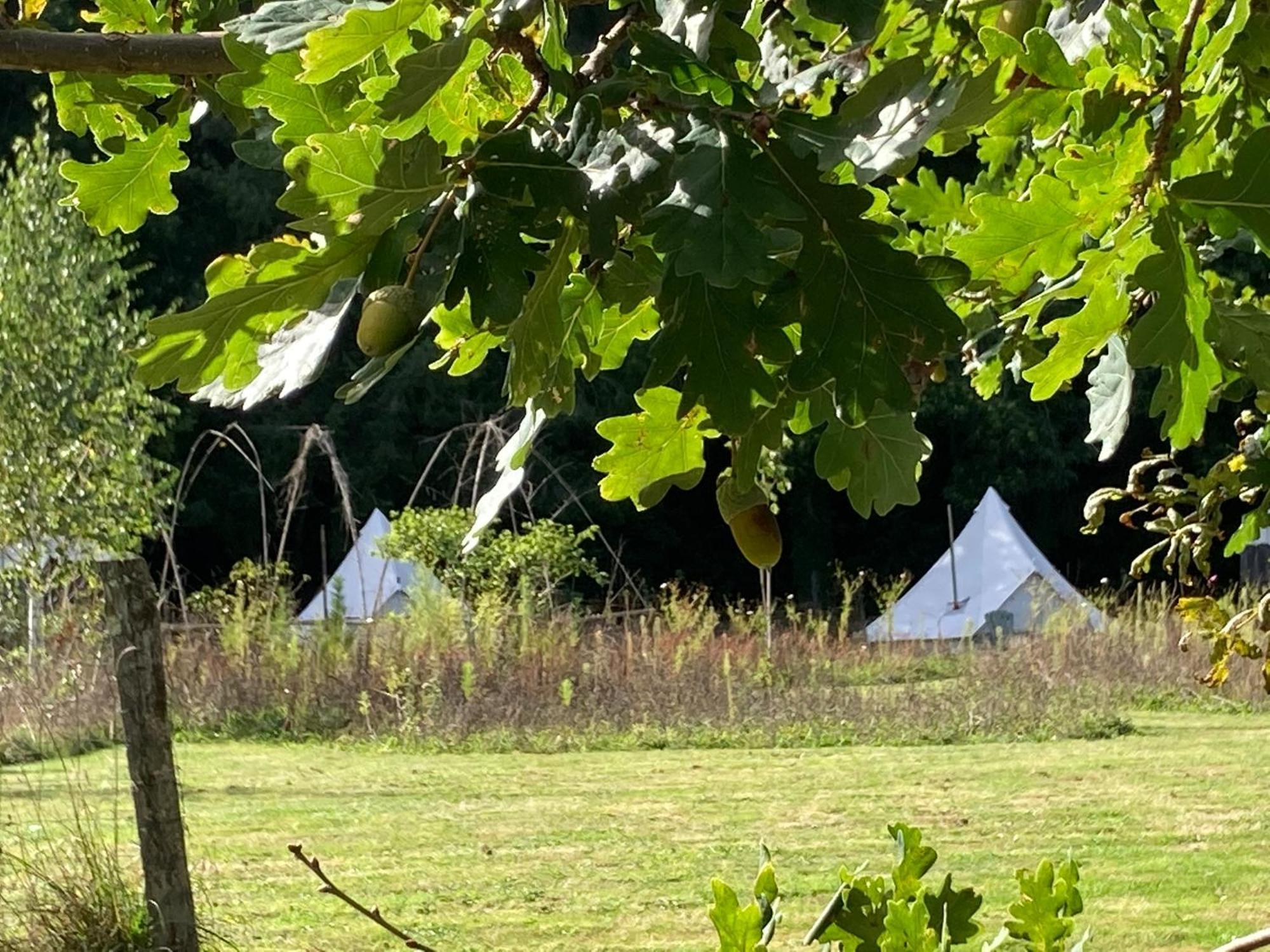 Au Pre Fleuri Eco Glamping Otel Le Lindois Dış mekan fotoğraf